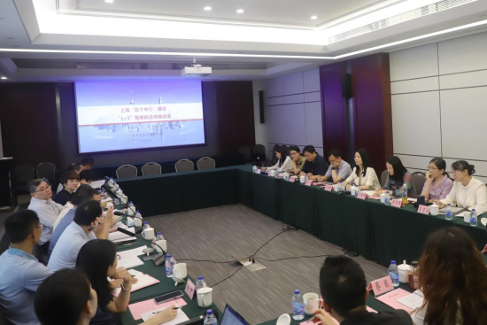 我院召开“1+5”智库联合体上海“五个中心”建设研究座谈会